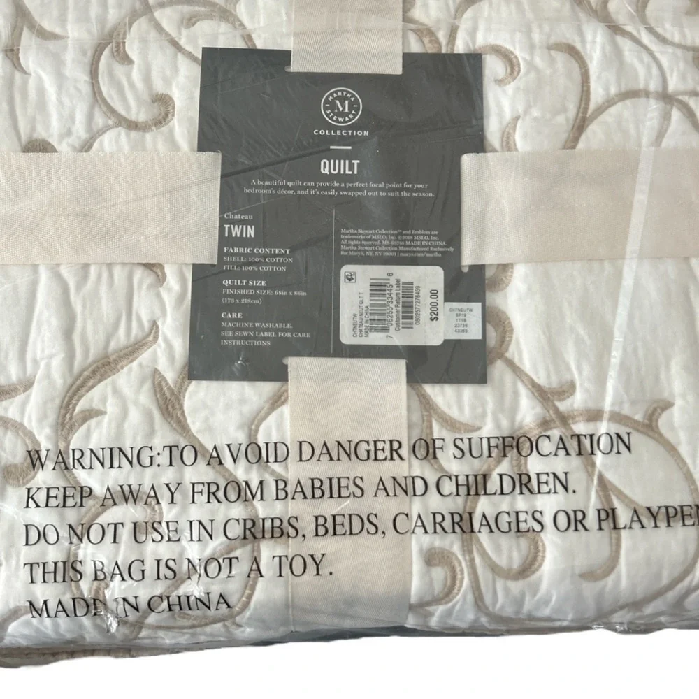 Martha Stewart Quilt